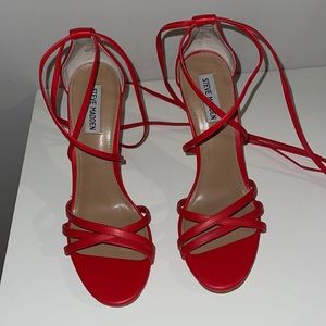 Red Steve Madden Heels